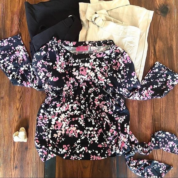 Maternity Trouser Shirt / Blouse  3 Pieces - Picture 1 of 11